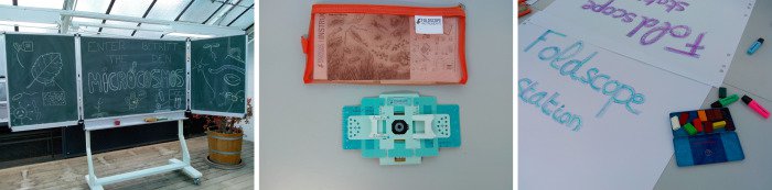 Getting ready for the event.